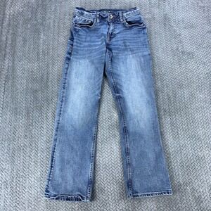 Reclaim Jeans Mens 28x30 Blue Straight Leg Stretch Denim FRL261